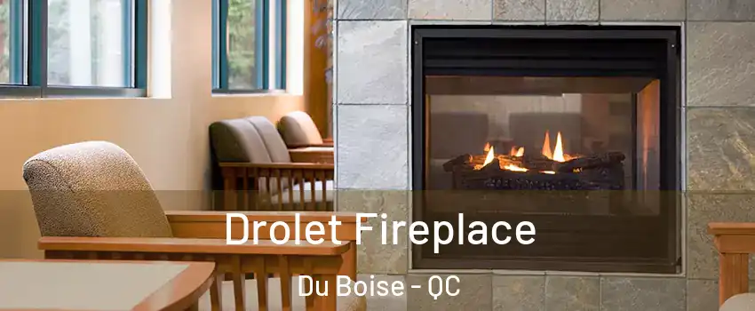 Drolet Fireplace Du Boise - QC