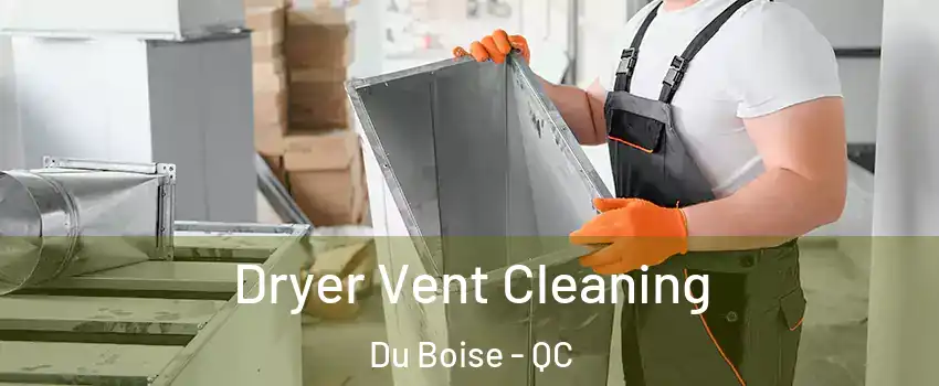  Dryer Vent Cleaning Du Boise - QC