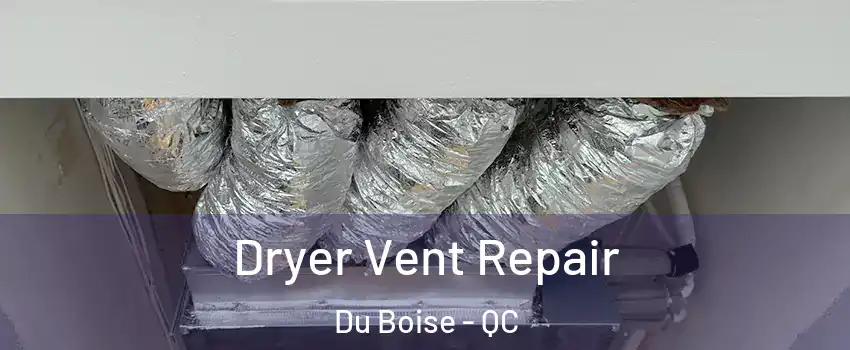  Dryer Vent Repair Du Boise - QC