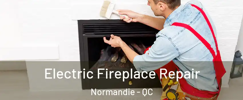  Electric Fireplace Repair Normandie - QC