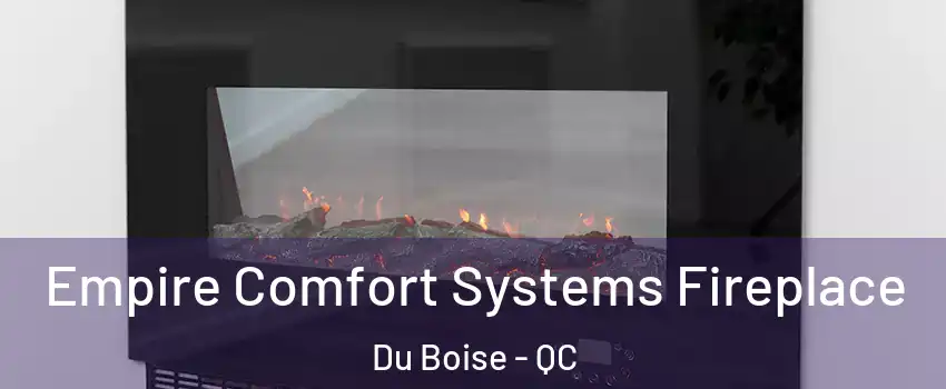Empire Comfort Systems Fireplace Du Boise - QC