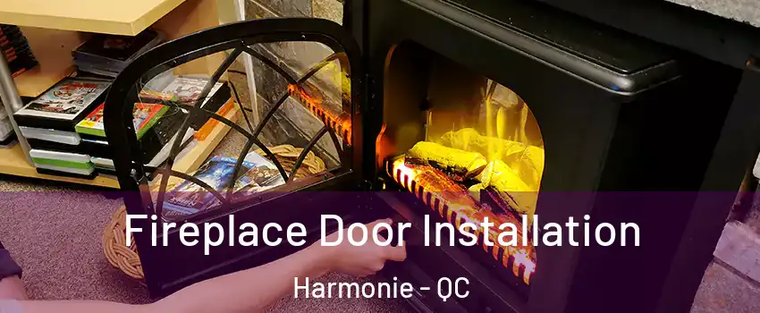  Fireplace Door Installation Harmonie - QC