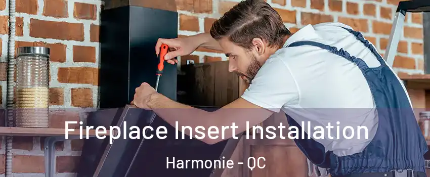  Fireplace Insert Installation Harmonie - QC