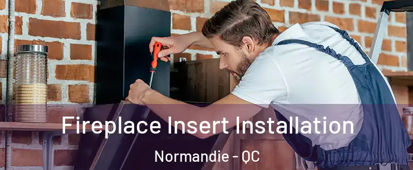  Fireplace Insert Installation Normandie - QC