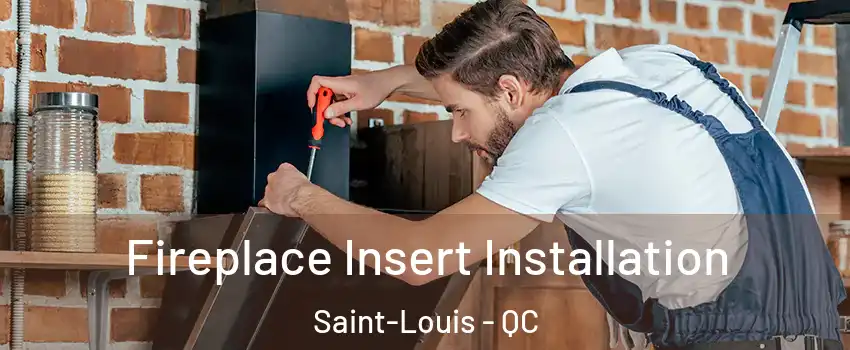  Fireplace Insert Installation Saint-Louis - QC