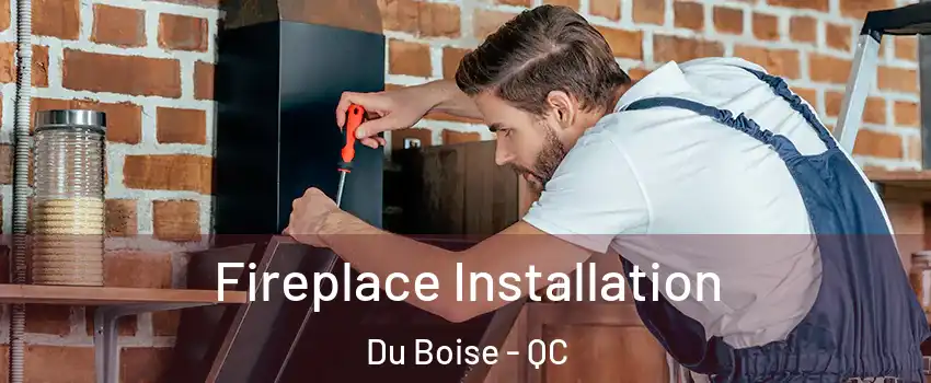  Fireplace Installation Du Boise - QC
