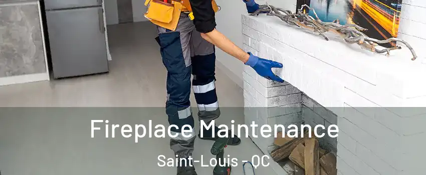  Fireplace Maintenance Saint-Louis - QC