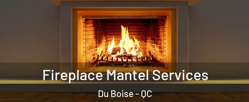  Fireplace Mantel Services Du Boise - QC