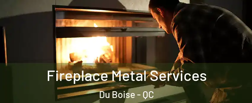 Fireplace Metal Services Du Boise - QC