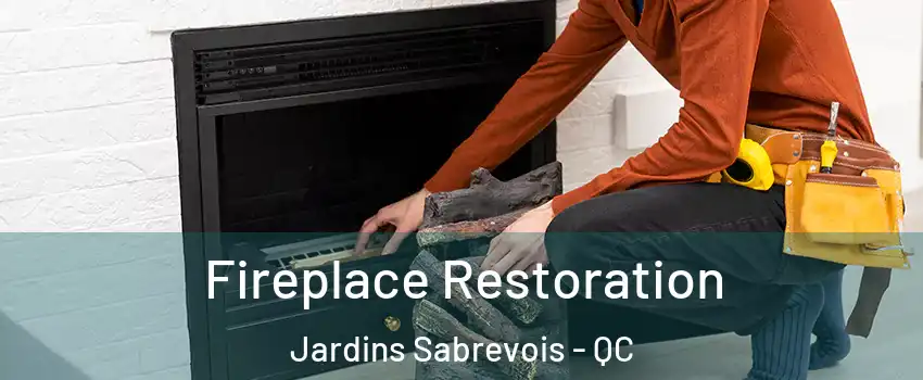  Fireplace Restoration Jardins Sabrevois - QC