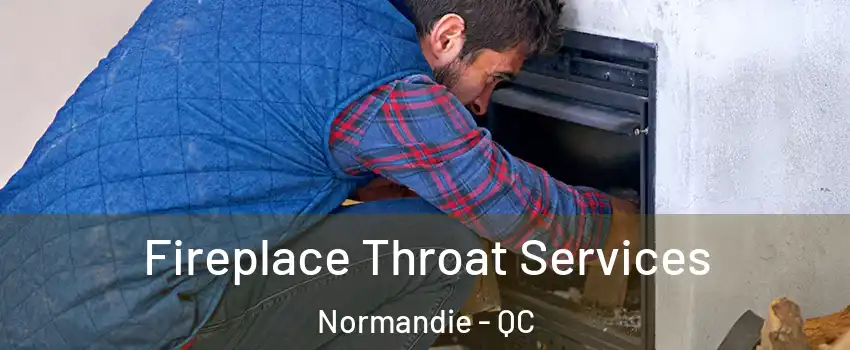  Fireplace Throat Services Normandie - QC