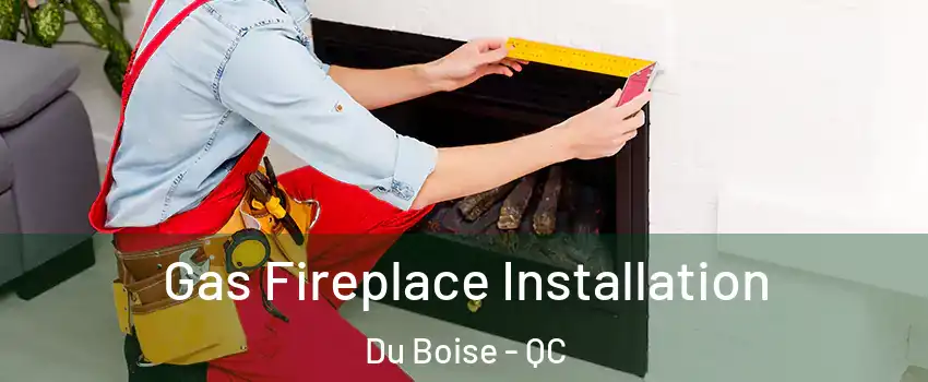  Gas Fireplace Installation Du Boise - QC