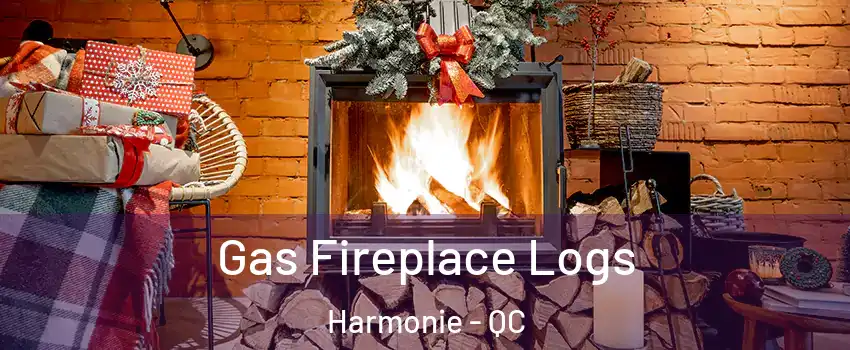  Gas Fireplace Logs Harmonie - QC