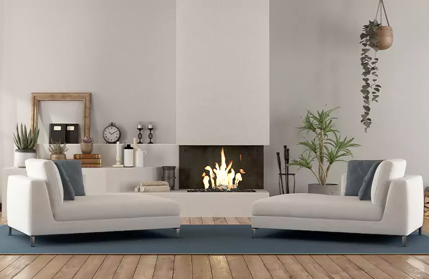 Custom Fireplace Design in Boucherville, QC