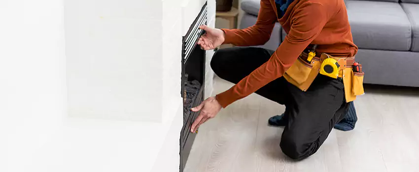 Electric Fireplace Insert Installation in Boucherville, Quebec