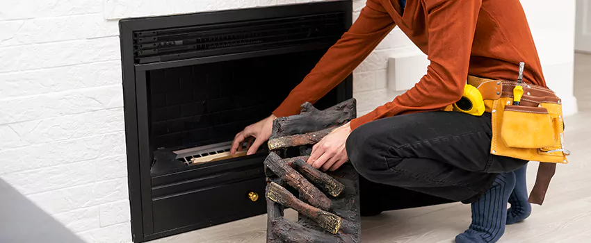 Metal Fireplace Installation in Boucherville, Quebec