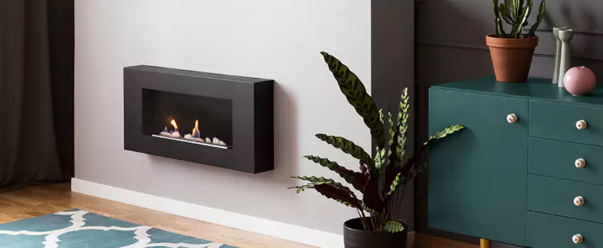 Ortal Island Fireplace Installation in Boucherville, Quebec