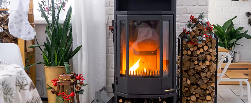 Thelin Hearth Products Direct Vent Gas Stove Fireplace Inspection in Boucherville, QC
