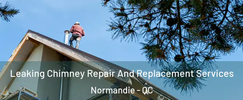  Leaking Chimney Repair And Replacement Services Normandie - QC