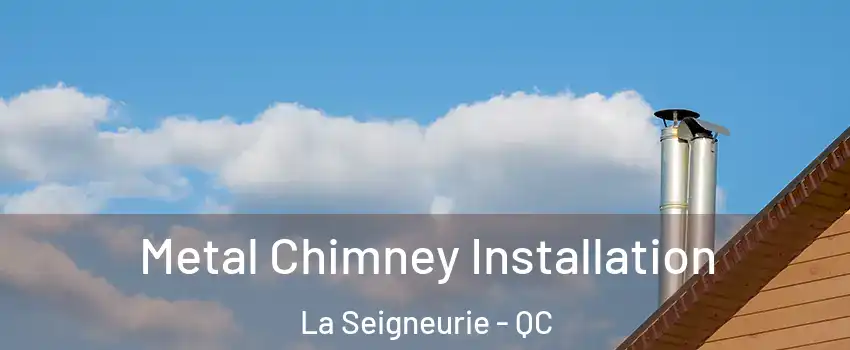  Metal Chimney Installation La Seigneurie - QC