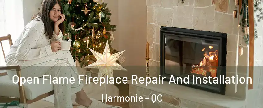  Open Flame Fireplace Repair And Installation Harmonie - QC