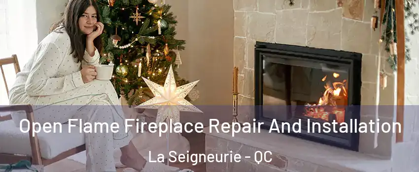  Open Flame Fireplace Repair And Installation La Seigneurie - QC