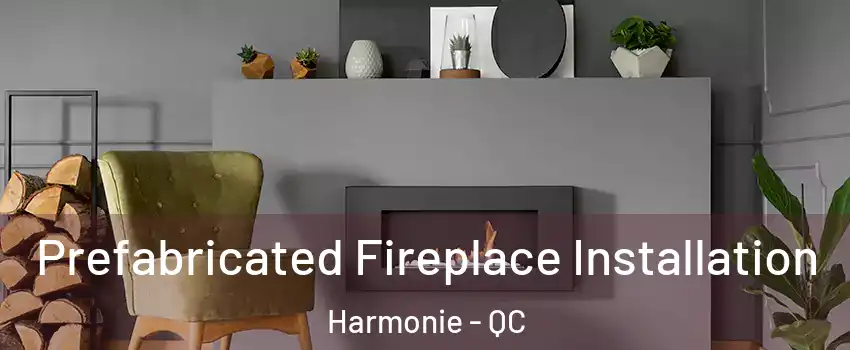  Prefabricated Fireplace Installation Harmonie - QC