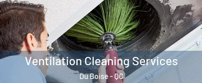  Ventilation Cleaning Services Du Boise - QC